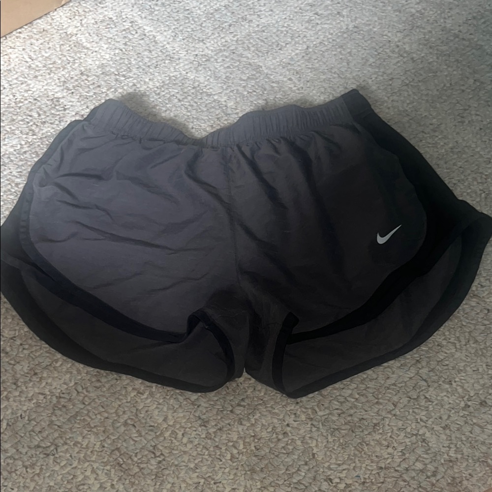 Nike  Black Athletic Shorts Lightweight Design